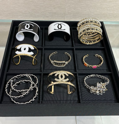 Fashionable Women Bangles Bracelets #7#8#9 Size Gold Plated Bangles Bracelets