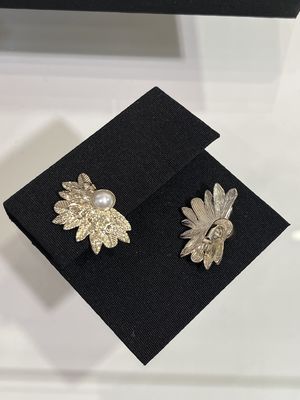 Brass Non Pierced Earrings Luxury Clip On Earrings Anti Allergy For Women