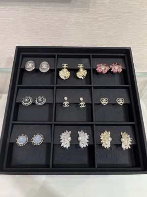 Brass Non Pierced Earrings Luxury Clip On Earrings Anti Allergy For Women