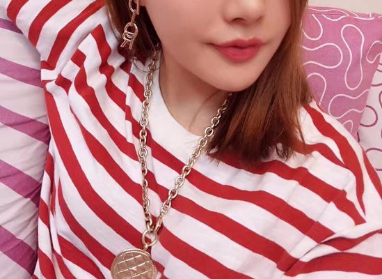 Classic Retro Brass Chain Necklace 18k Gold Plated 18 Inch Vintage Luxury Necklaces For Women