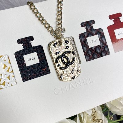 Double Sided Fine Jewelry Choker Handmade Brass Luxury Doodle Pendant