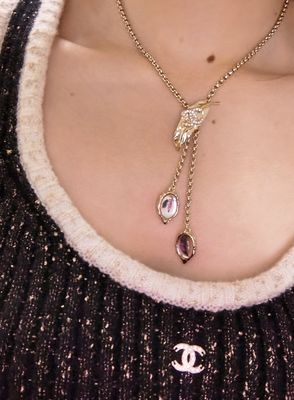 Classic Luxury Brass Necklace Fashionable High Durability 18 gold plated Necklace
