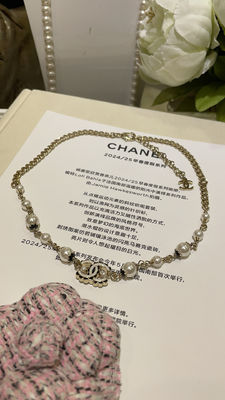 Classic Luxury Brass Necklace Fashionable High Durability 18 gold plated Necklace