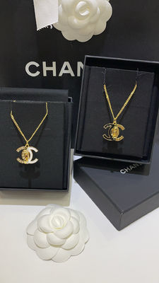 Classic Luxury Brass Necklace Fashionable High Durability 18 gold plated Necklace