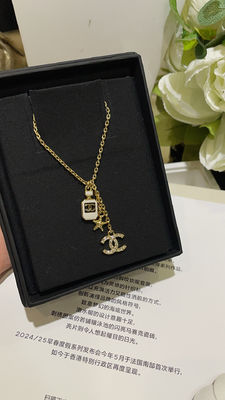 Classic Luxury Brass Necklace Fashionable High Durability 18 gold plated Necklace