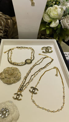 Classic Luxury Brass Necklace Fashionable High Durability 18 gold plated Necklace