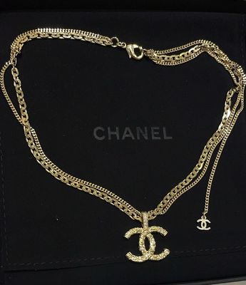 Classic Luxury Brass Necklace Fashionable High Durability 18 gold plated Necklace