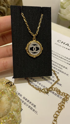 Classic Luxury Brass Necklace Fashionable High Durability 18 gold plated Necklace