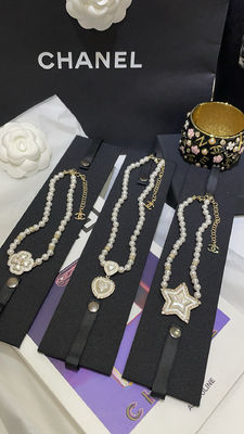 Classic Luxury Brass Necklace Fashionable High Durability 18 gold plated Necklace
