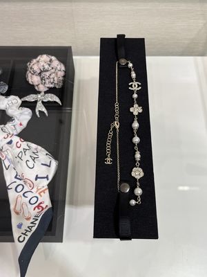 Elegant Design Crystal Pearl Necklace Luxury Necklaces With Copper Chain