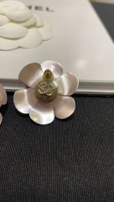 Pink Gold Luxury Earrings Aesthetic Exquisite Design With Diamonds