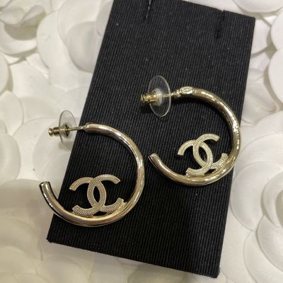 18K Copper Luxury Earrings For Women Smooth Surface Luxury Fashion Earrings