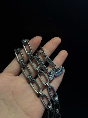 18-22cm Size Unisex Hypoallergenic 925 Silver Link Bracelet 925 Chain Bracelet