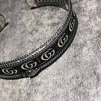High Durability Mens 925 Silver Bangle Sterling Silver Bangles 925 With Hook Clasp