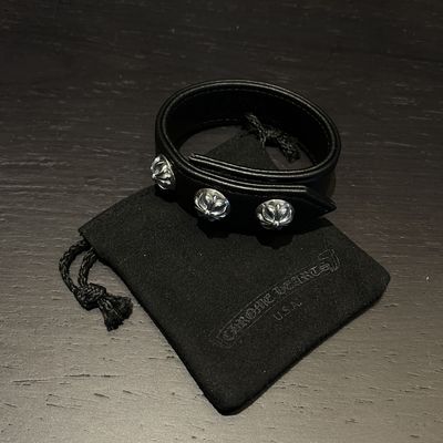 Cross Flower 925 Silver Bracelets Black 10g Adjustable In Round Shape