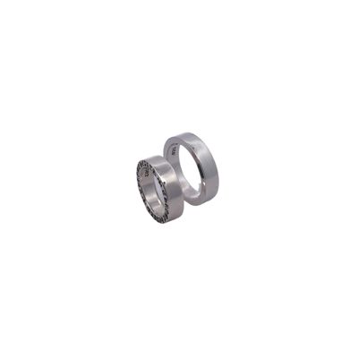 6mm Width Plain 925 Silver Rings 5.5-11.5 Size Unisex With Sophisticated Design