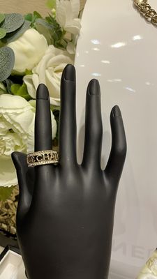Lightweight Daily Use Diamond Ring 18k Gold Plated Long Lasting Custom Rings For Women
