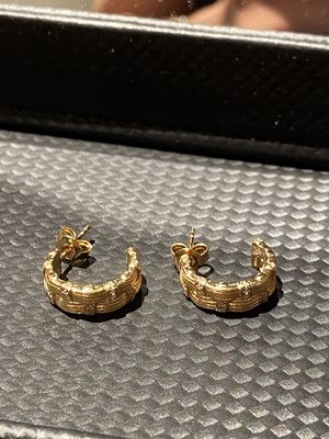 Vintage Braided 925 Silver Earrings with High Durability for Everyday Wear