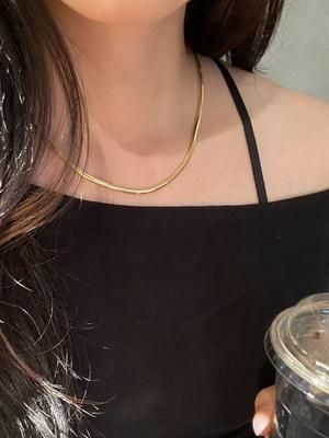 Italian Crafted 925 Sterling Silver Snake Chain Necklace with Ultra-Sparkle and 18 Inches Length