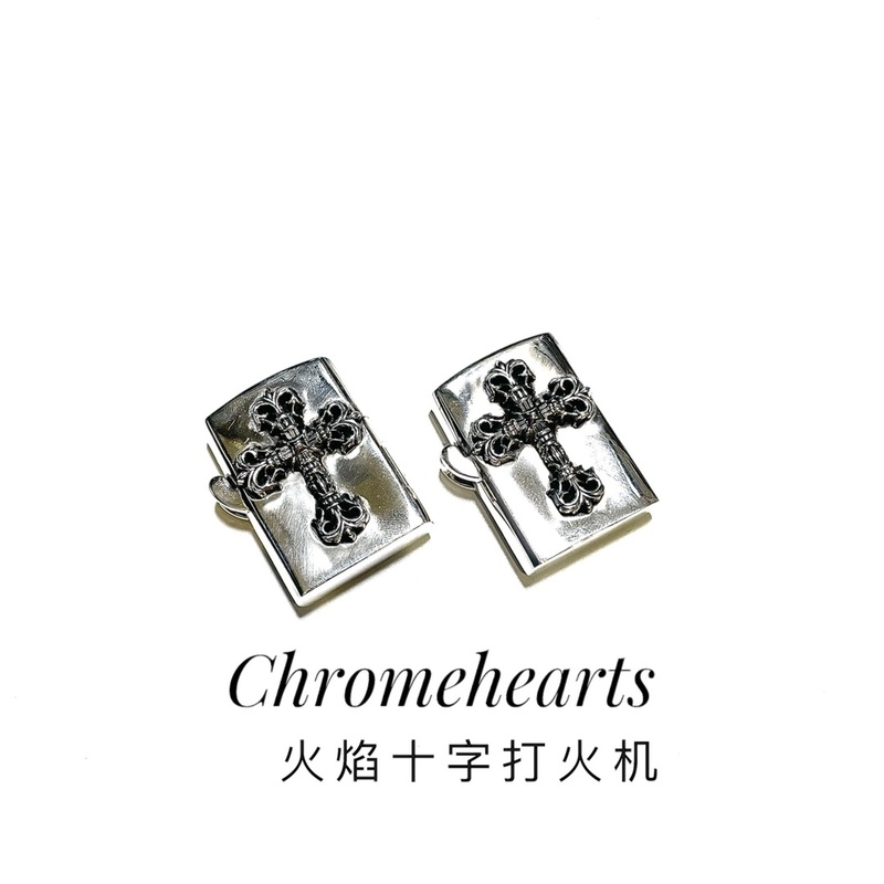110g 925 Silver Lighter Antique Silver Cigarette Lighter With Classic Flame Cross Design