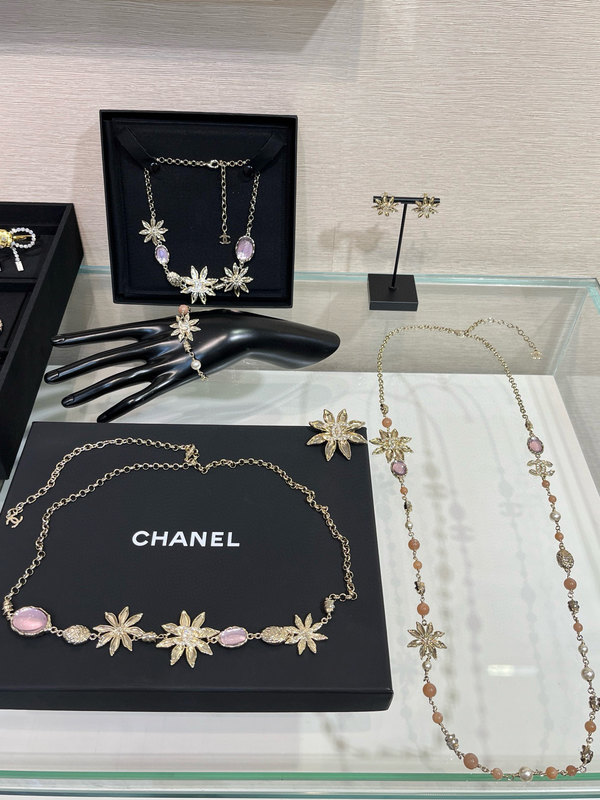60-75cm Length High End Gold Necklace 18K Layered Chains Luxury Necklaces For Women
