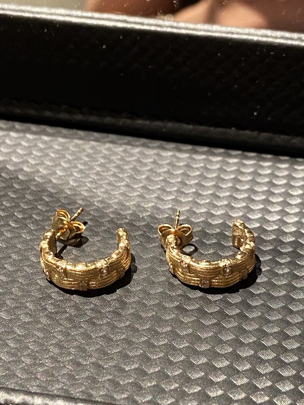 Vintage Braided 925 Silver Earrings with High Durability for Everyday Wear