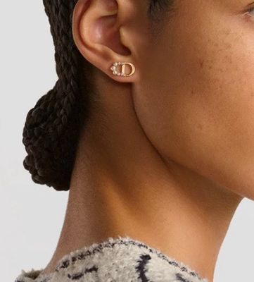 Quality New collection CD Alphabet pearl  Fashion women earrings factory