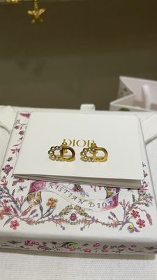 Quality New collection CD Alphabet pearl  Fashion women earrings factory