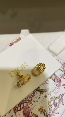 Quality New collection CD Alphabet pearl  Fashion women earrings factory