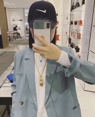 Quality Double C Gold Plated Necklace 60cm Length Luxury Necklaces With 4.5cm Pendant factory