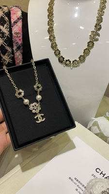 Quality Classic Luxury Brass Necklace Fashionable High Durability 18 gold plated Necklace factory