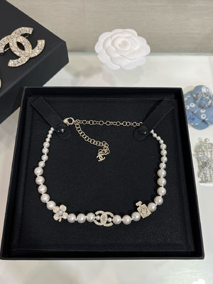 Quality Classic Luxury Brass Necklace Fashionable High Durability 18 gold plated Necklace factory