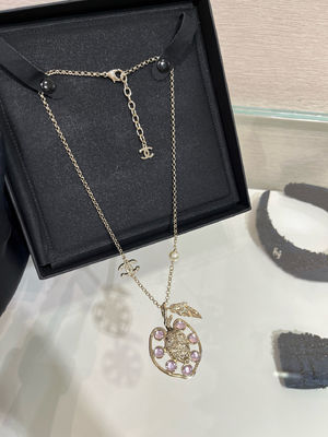 Quality Classic Luxury Brass Necklace Fashionable High Durability 18 gold plated Necklace factory