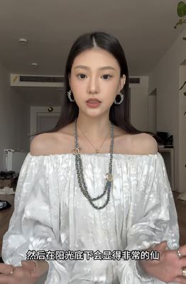 Quality Lightwieght Luxury Statement Necklaces Blue Denim Luxury Fashion Necklace factory