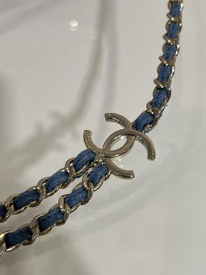 Quality Lightwieght Luxury Statement Necklaces Blue Denim Luxury Fashion Necklace factory