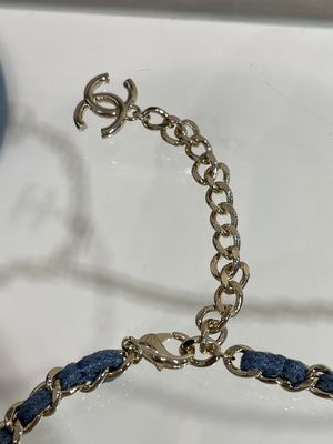 Quality Lightwieght Luxury Statement Necklaces Blue Denim Luxury Fashion Necklace factory