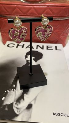 Quality Pink Diamond Luxury Designer Earrings Anti Allergy Aesthetic Gold Luxury Earrings factory