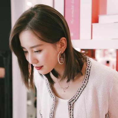 Quality Asymmetric Double C Pearl Earrings 18k Gold Plated 15-20mm Size Double C Stud Earrings factory