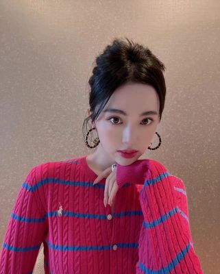 Quality Chan*l-Inspired Luxury Earrings with Lambskin Leather and Double C Design in Light Gold and Black 15-18mm Size factory