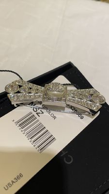 Quality Floral Brass Luxury Brooch Pin Gold Plated Medium Size With Diamonds 20g factory