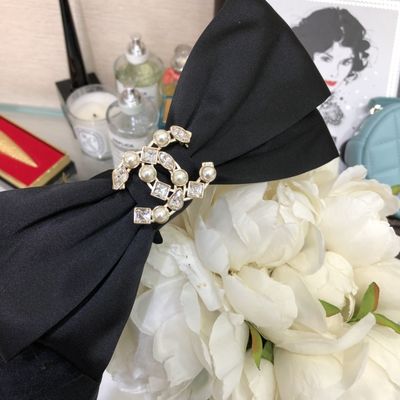 Quality Double C Brooch Dress Clips Brooch Hair Clip 2 In 1 High Durability 10g factory