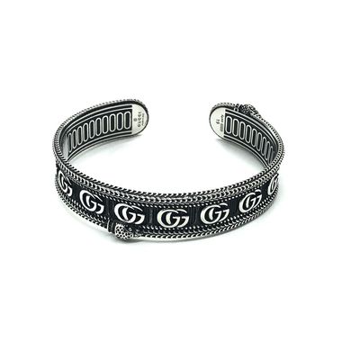 Quality High Durability Mens 925 Silver Bangle Sterling Silver Bangles 925 With Hook Clasp factory