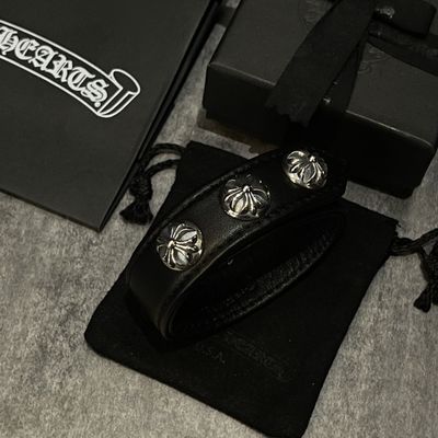 Quality Cross Flower 925 Silver Bracelets Black 10g Adjustable In Round Shape factory